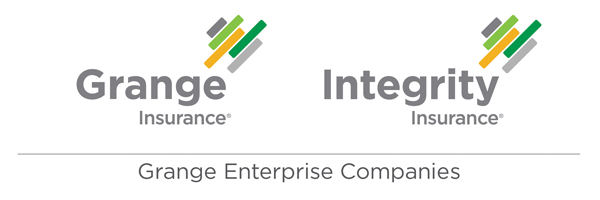 Integrity Insurance logo and Grange Insurance logo
